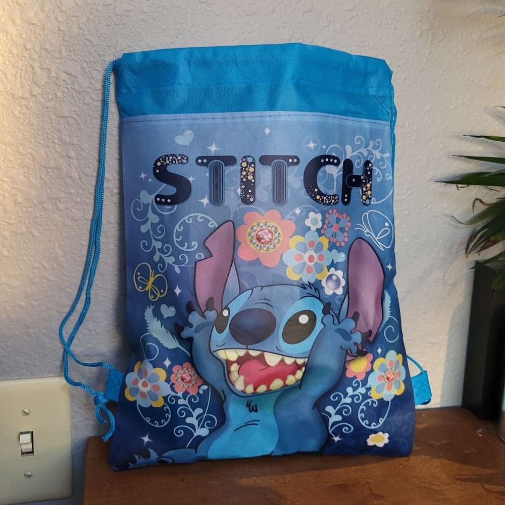 STITCH Drawstring Bag Backpack NEW - Picture 3 of 7